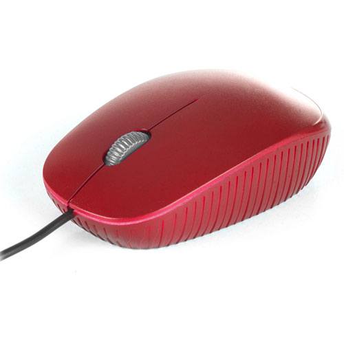 Raton Ngs Usb Sobremesa Optical Wired Mouse Flame Red